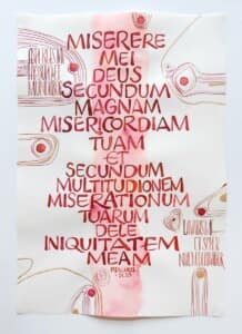 Akvarel na ručním papíře velikosti A3