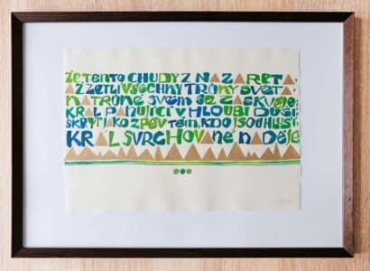 Velikost A4, zarámováno